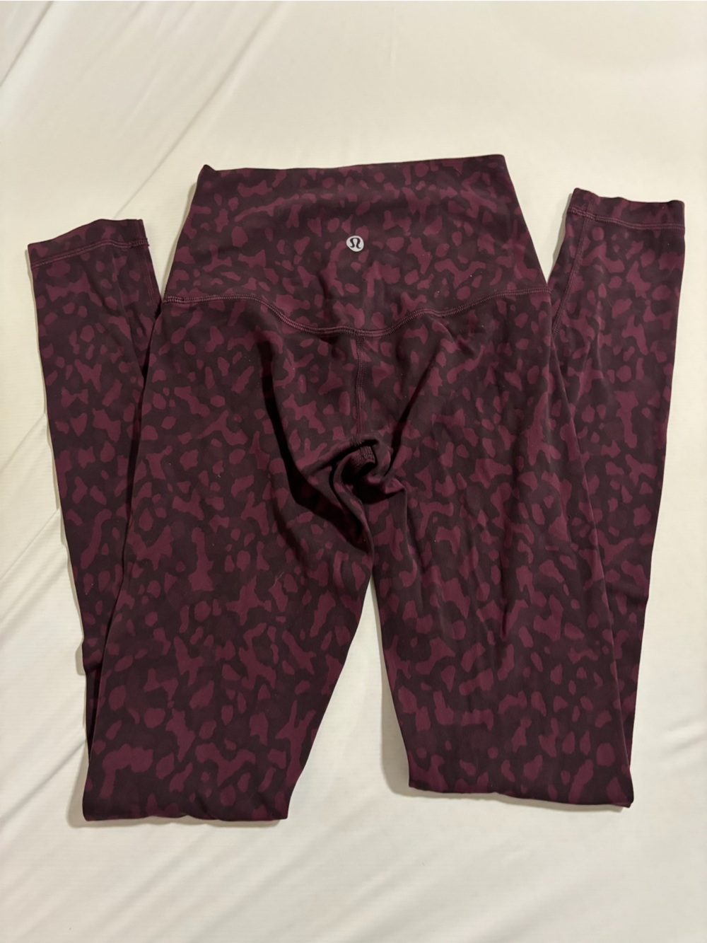 lululemon athletica Align leggings Plum Leopard Print